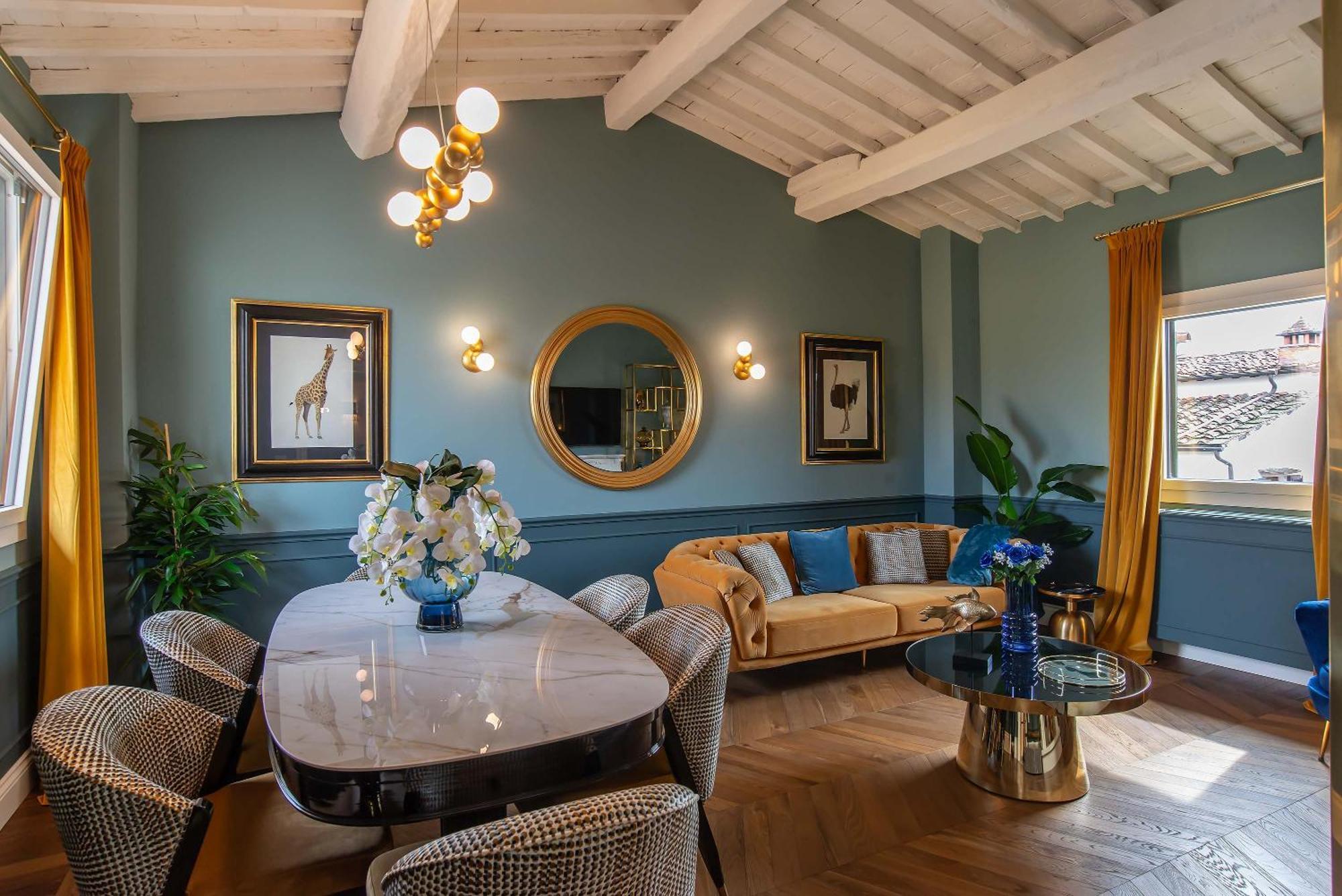 Acciaiuoli Penthouse Terrace View Florenz
