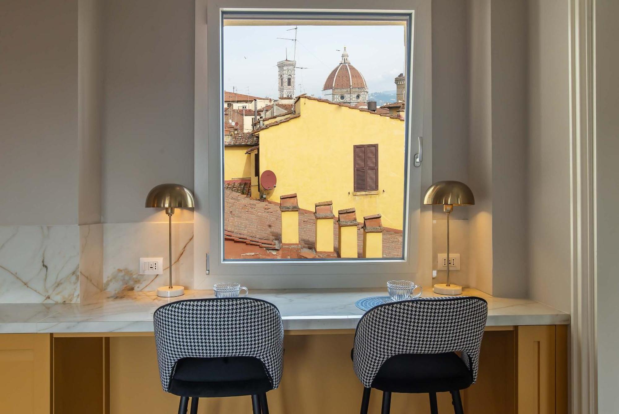 Acciaiuoli Penthouse Terrace View Florence